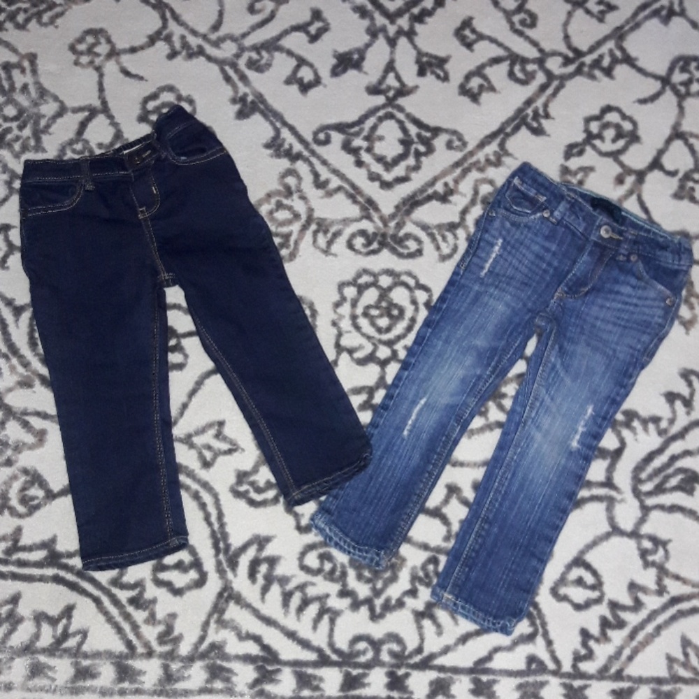Two pairs of jeans